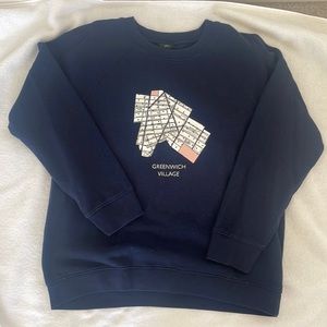 J Crew Greenwich Village sweatshirt